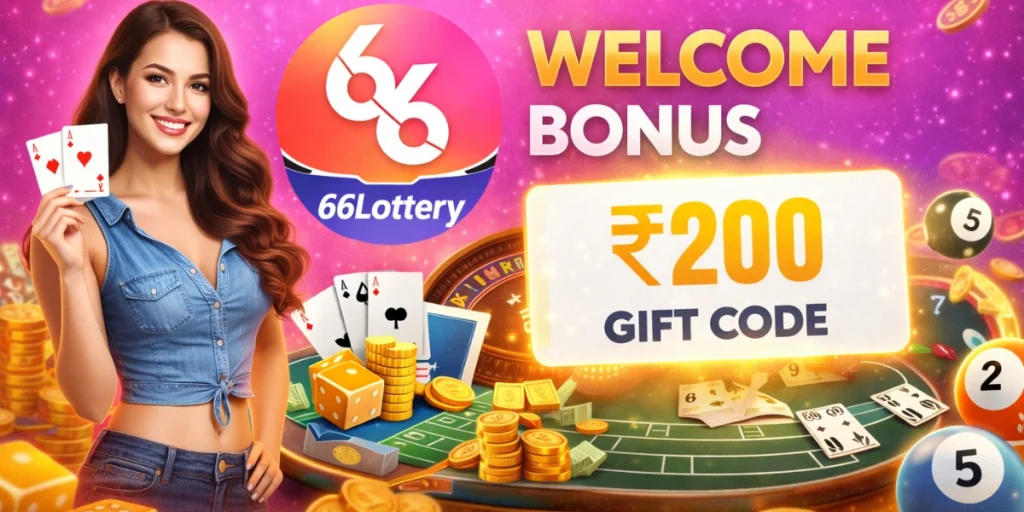 66 Lottery Welcome Bonus